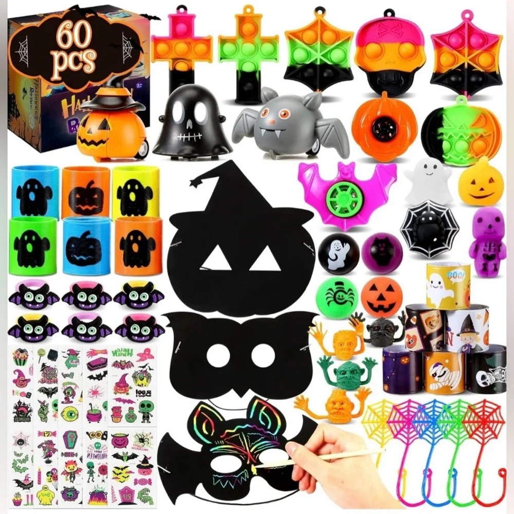 Halloween Party Favors (60 Pieces)